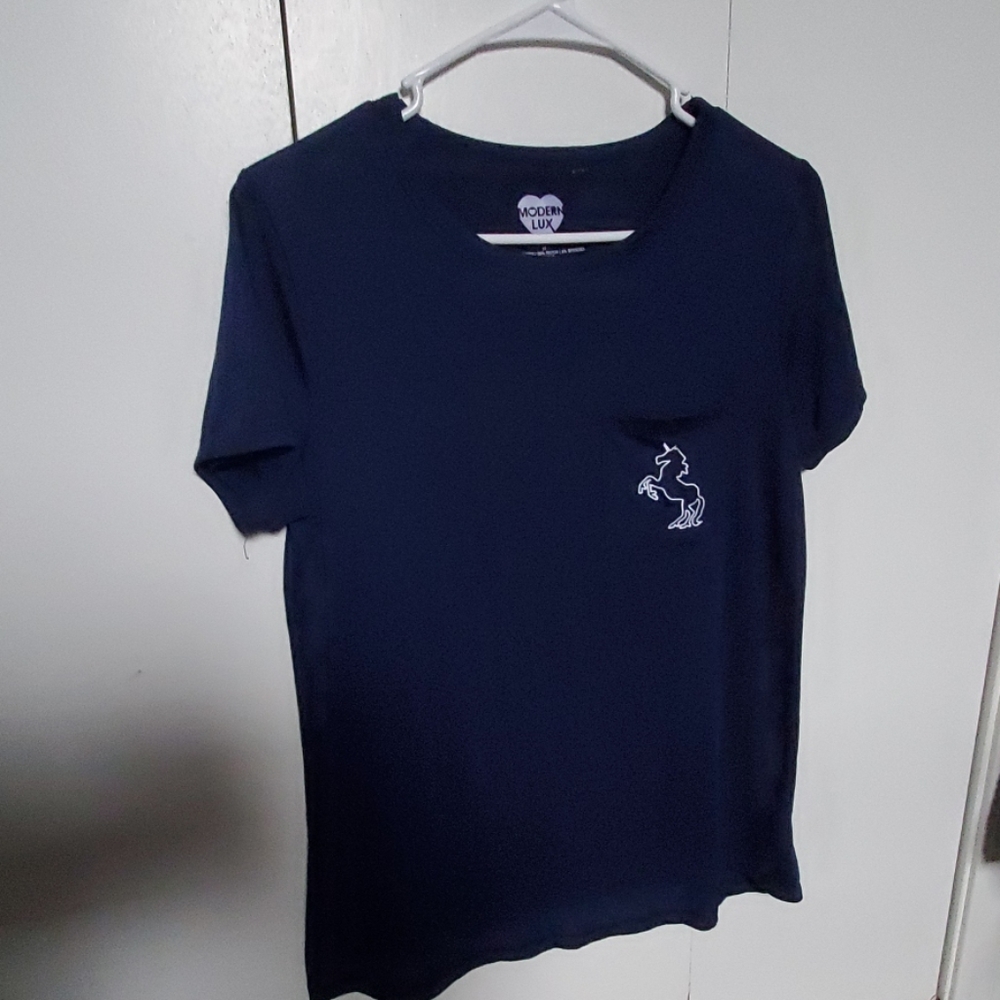 Front Pocket Unicorn Shirt